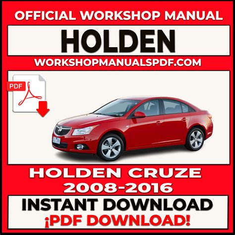 HOLDEN YG CRUZE WORKSHOP MANUAL - MANUALSPATH.COM Ebook Ebook Doc